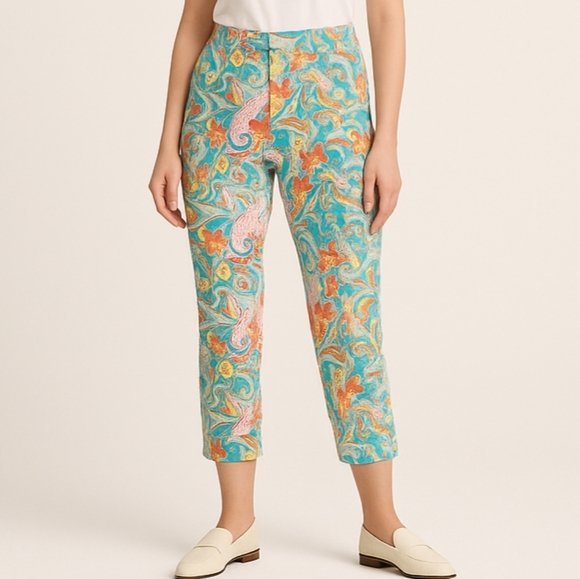 💙 Ralph Lauren Capri Pants - Picture 1 of 10